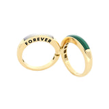 Video Anello Secret Malachite e Madreperla